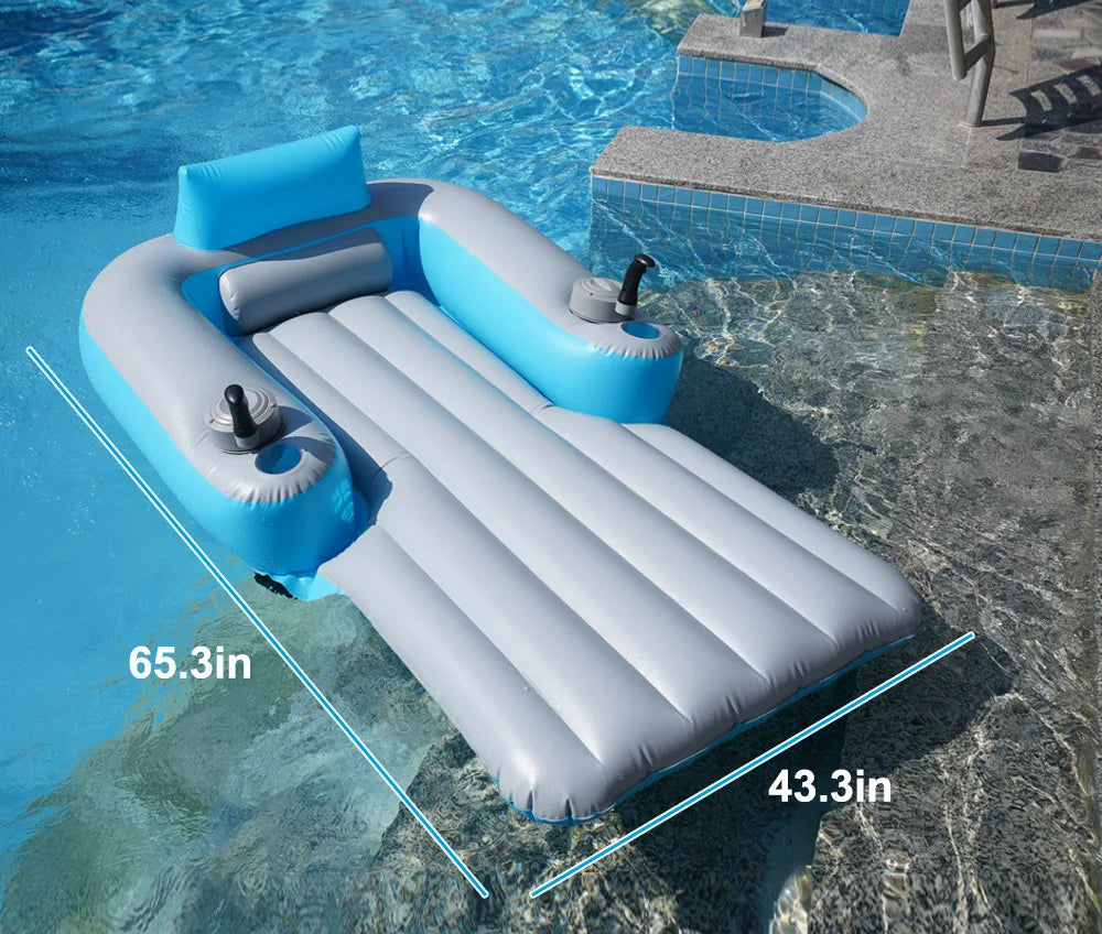 Bouée gonflable fauteuil électrique prête à l'usage