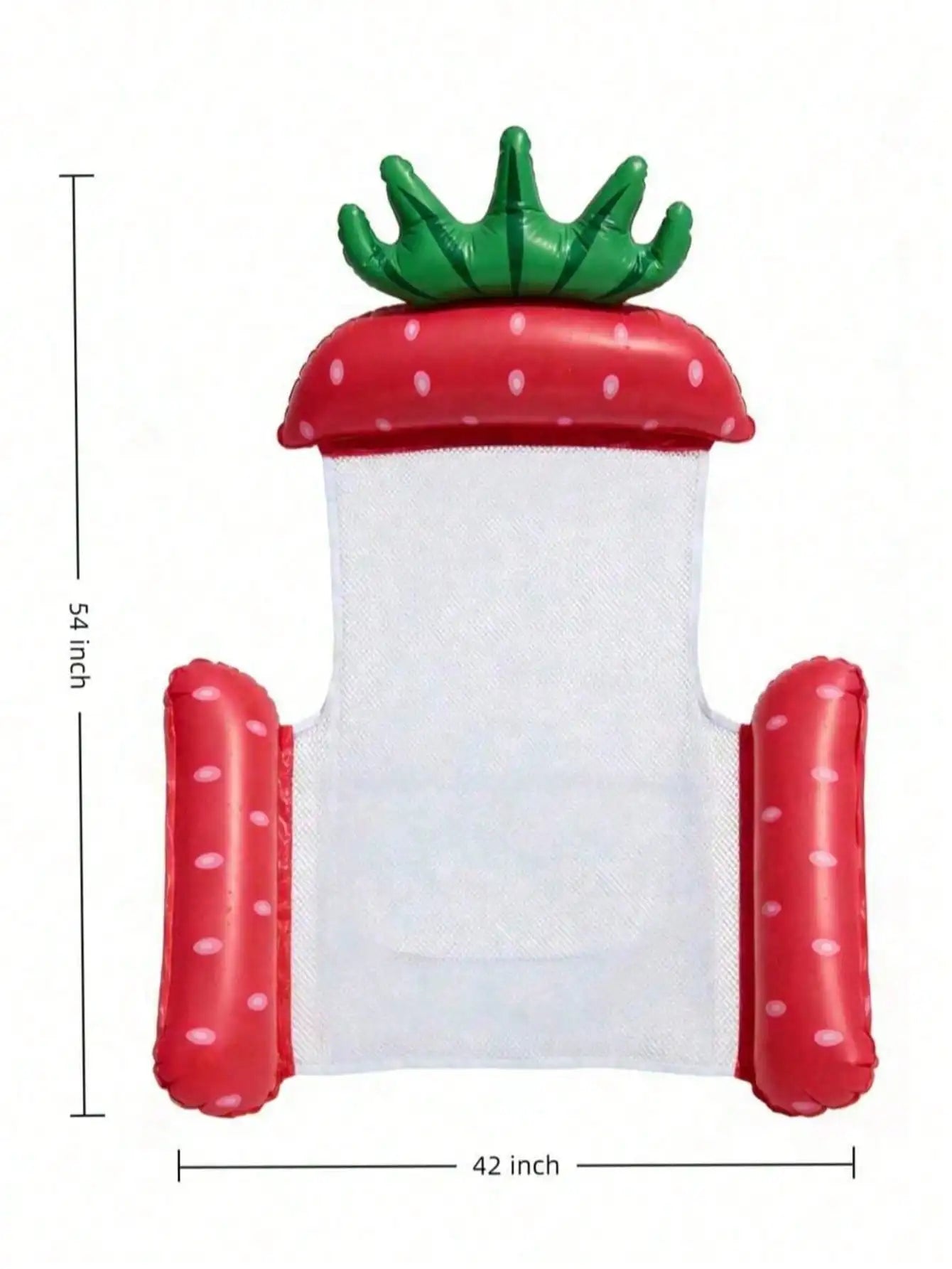 Bouée Gonflable Hamac Fruit Multicolore flottant sur l'eau 33