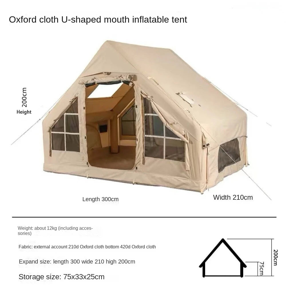 Tissu Oxford renforcé de la tente gonflable