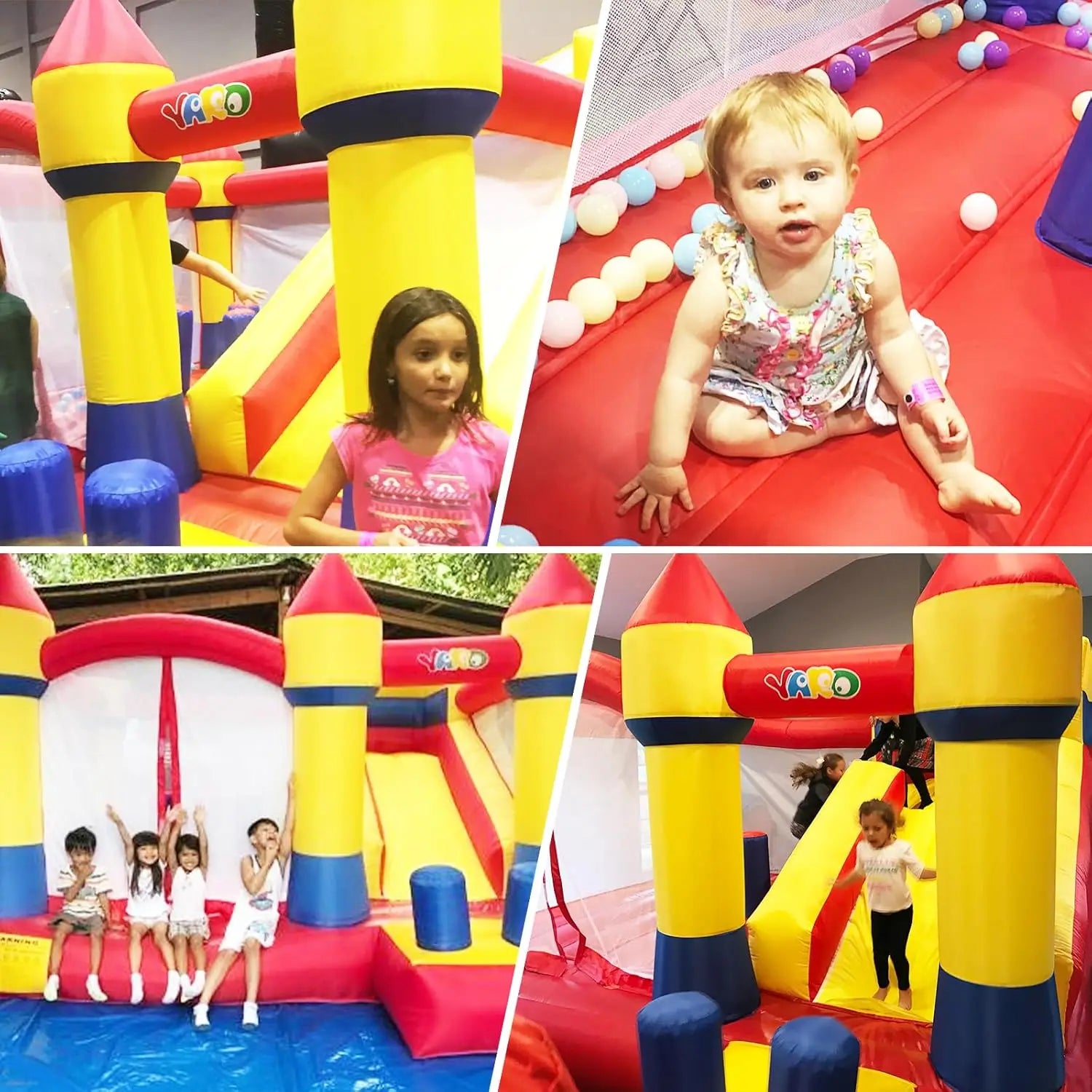 Château gonflable commercial enfants fête