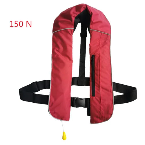 Gilet de sauvetage gonflable coloris rouge