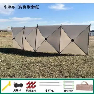 Tente gonflable modèle B avec auvent en maille