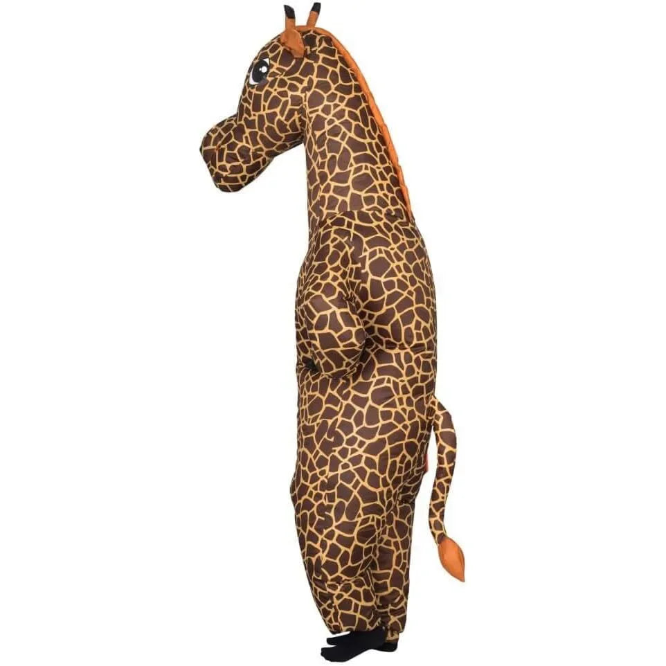 Déguisement gonflable girafe pour Halloween