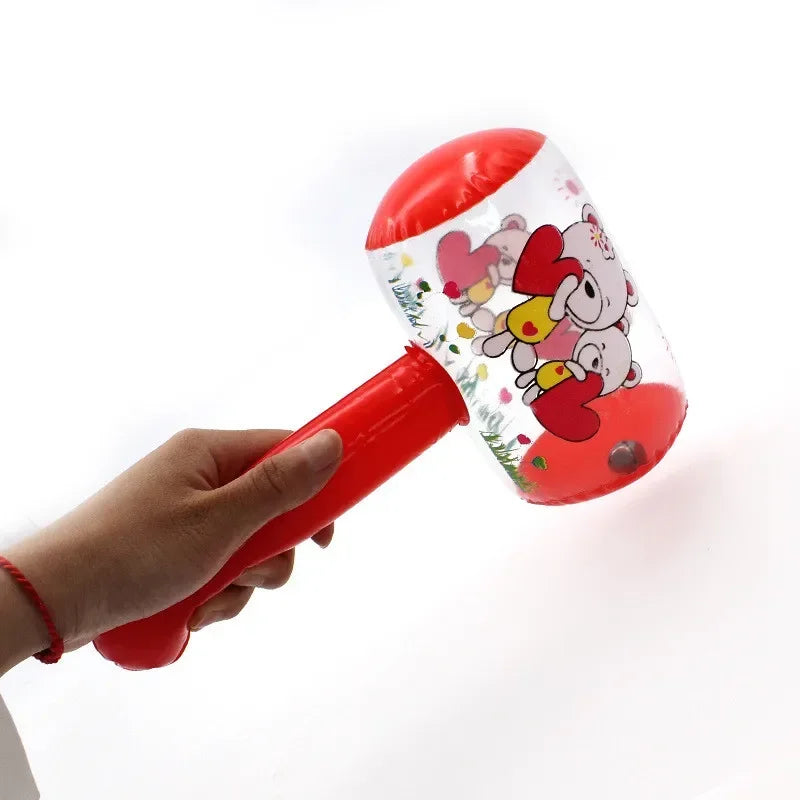 Marteaux gonflables coloris aléatoires pour fête