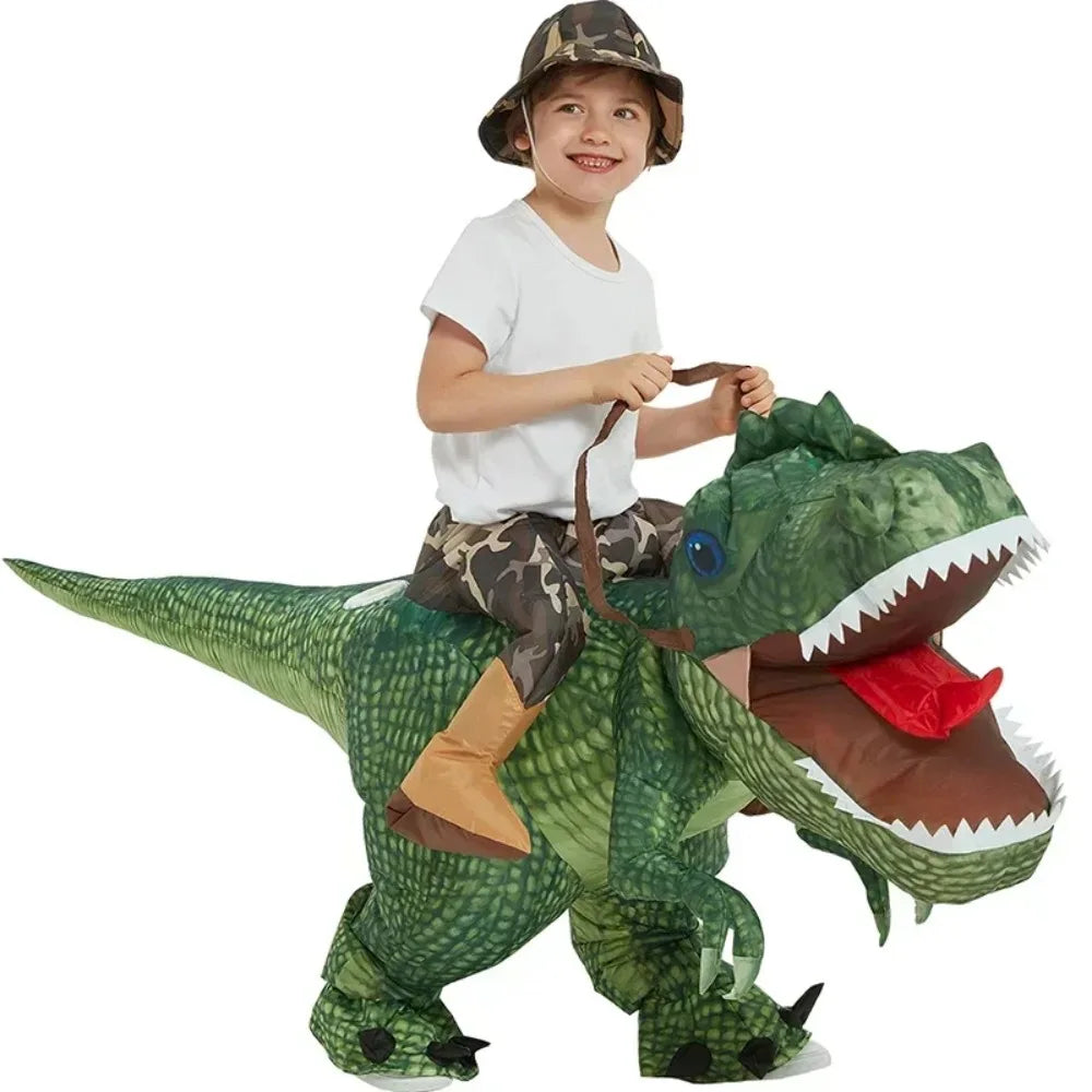 Costume T-Rex gonflable taille 4-7 ans