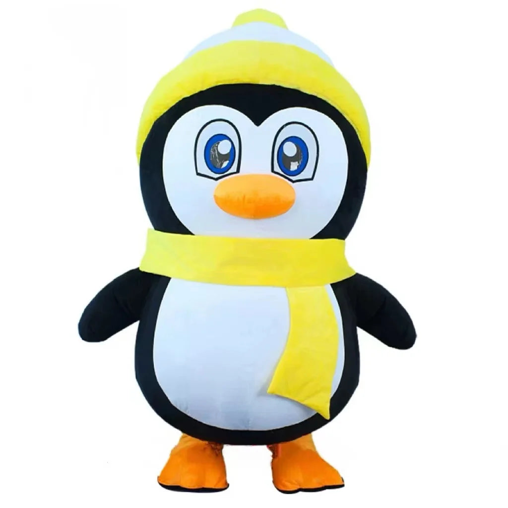 Costume gonflable pingouin taille 2 mètres
