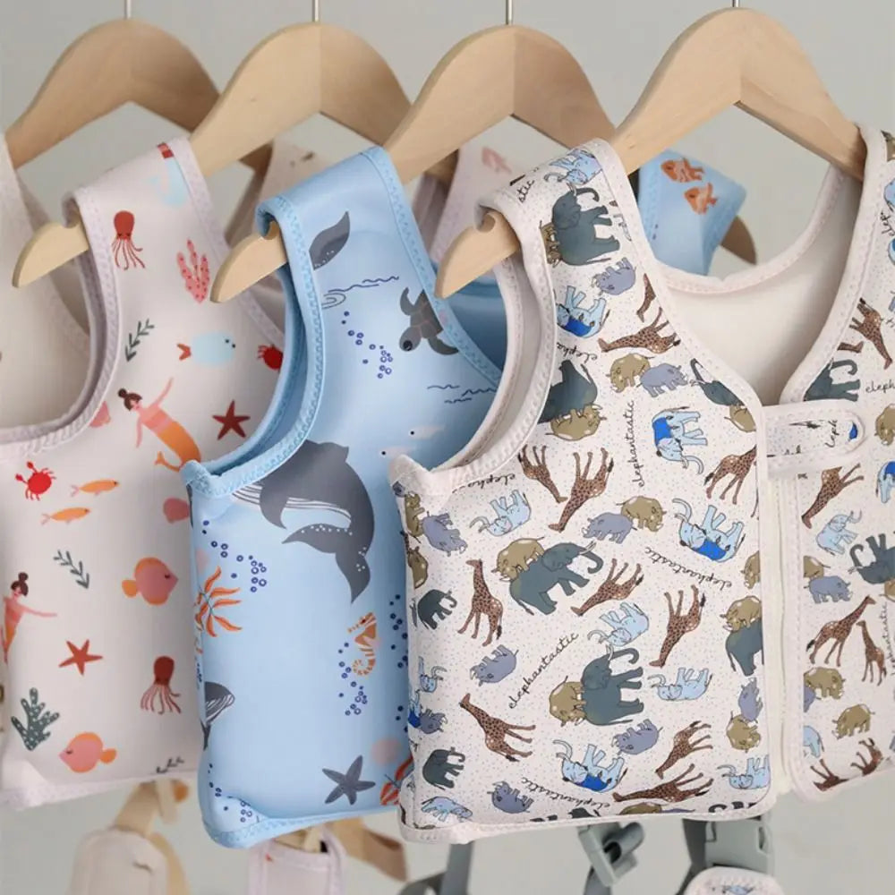 Gilet de flottabilité bébé vue de face