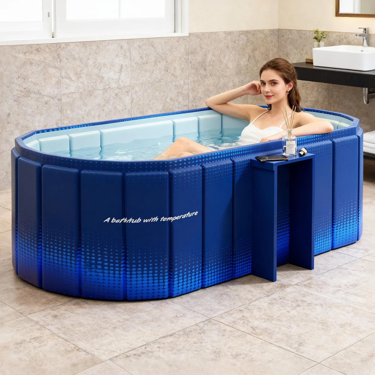 Bain de glace portable isolé plongeon froid intérieur