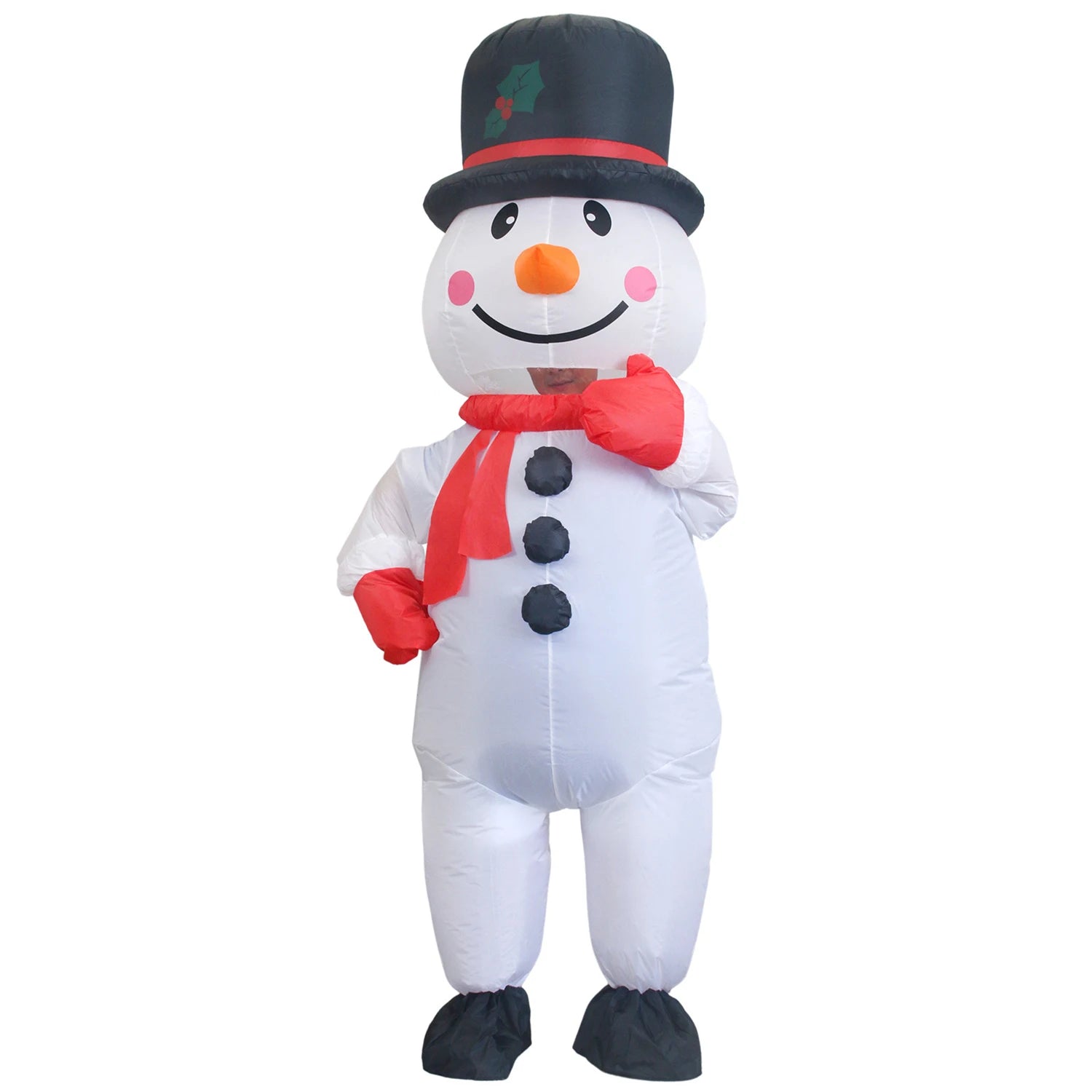 Combinaison gonflable bonhomme neige adulte 155-190 cm