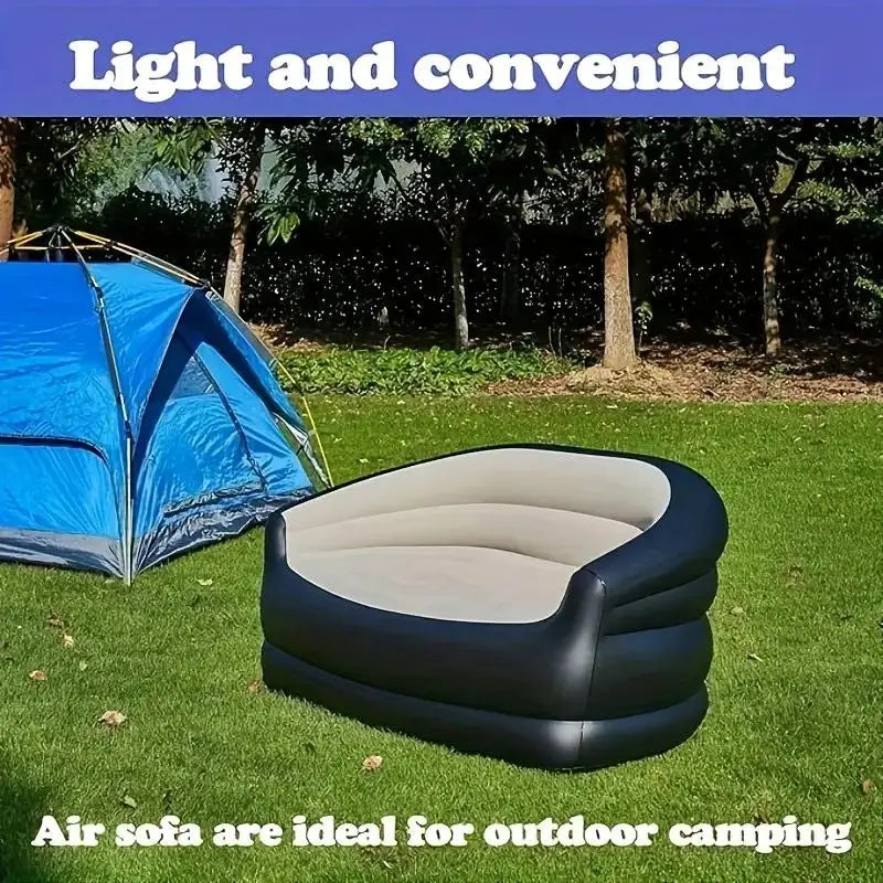 Canapé gonflable inclinable en extérieur