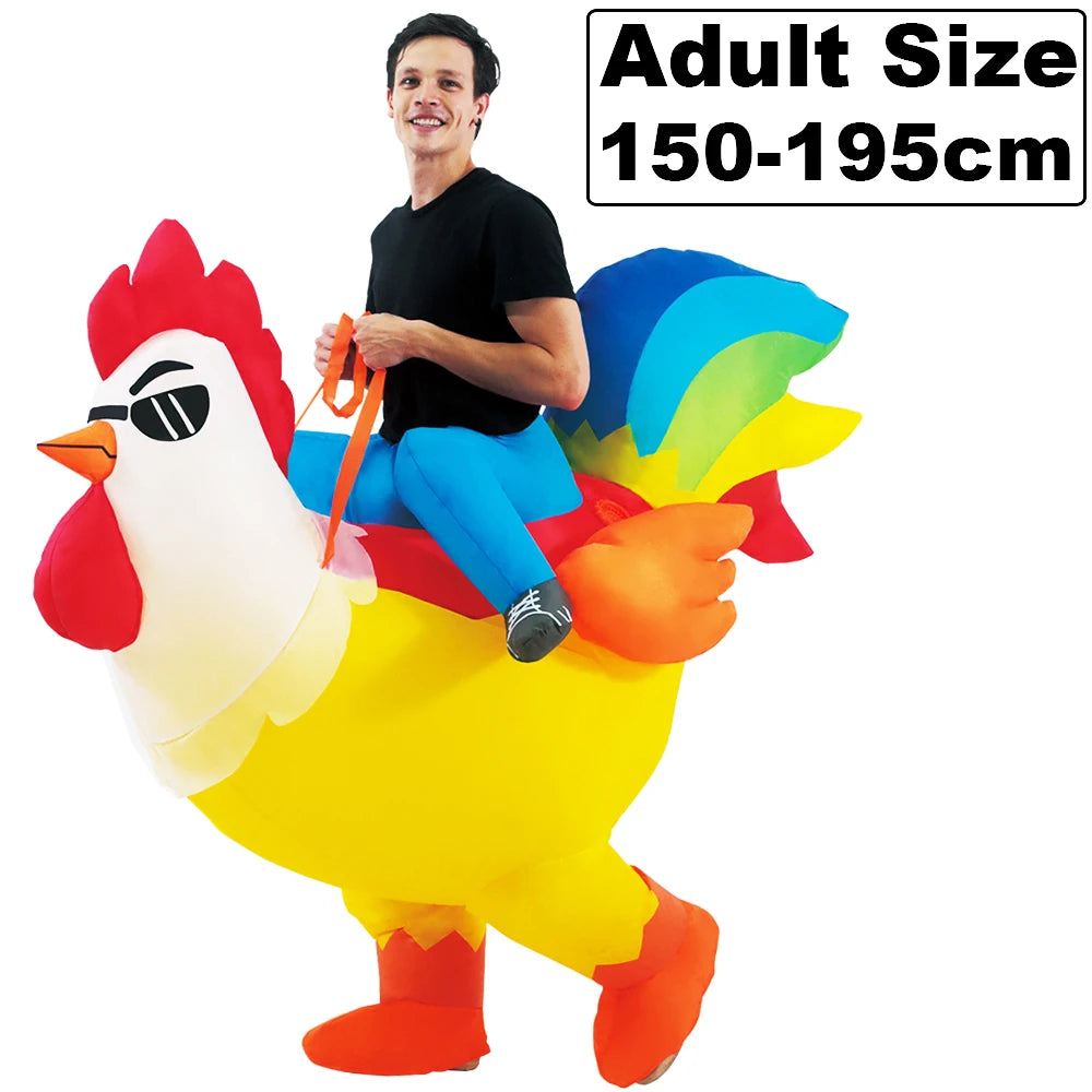 Tenue gonflable animal enfant halloween 120-145 cm