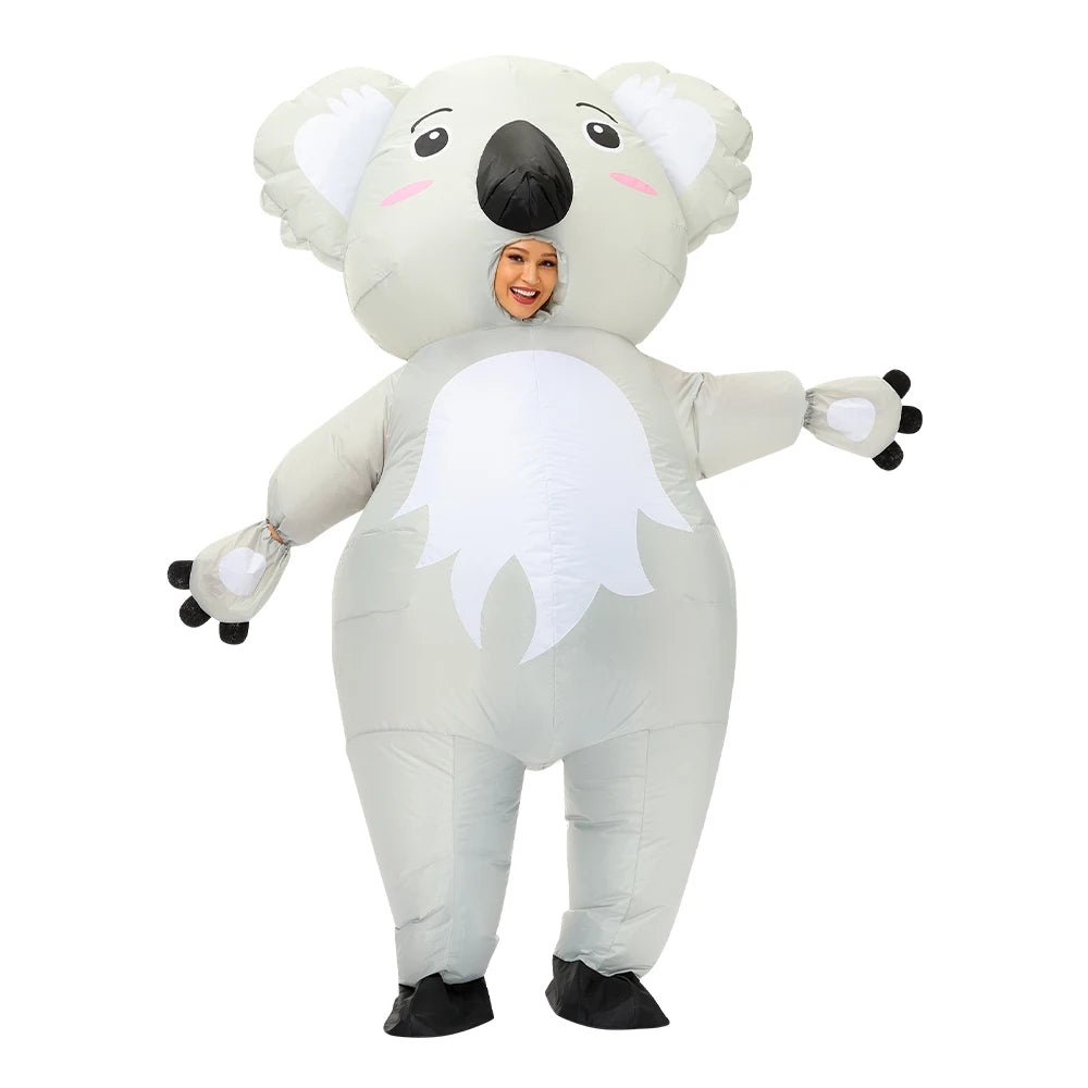 Costume gonflable koala adulte vue entière