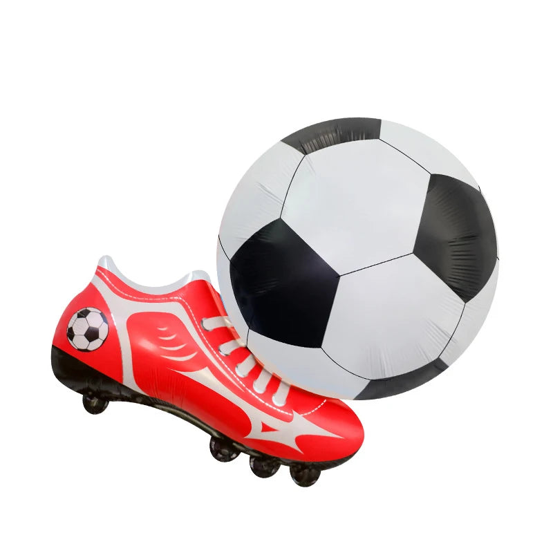 Ballon aluminium trophée rugby gonflable 4D décoration