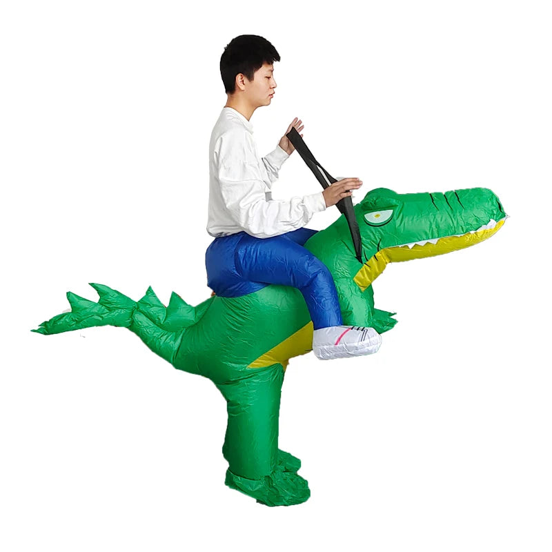 Accessoire gonflable crocodile fête déguisée adulte