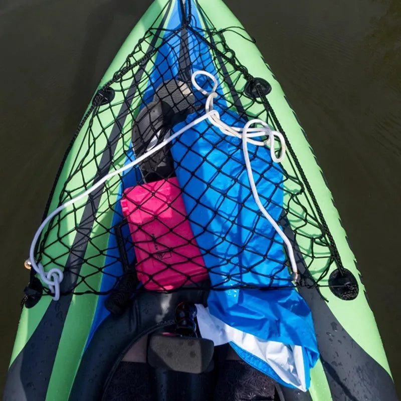 Bateau gonflable kayak solo utilisé pour la pêche