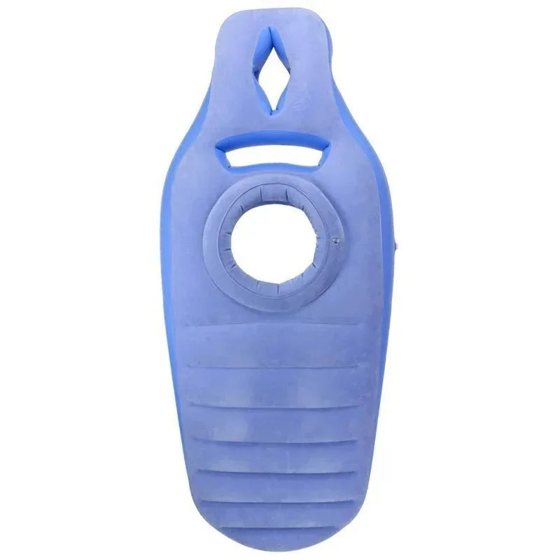 Utilisation du matelas gonflable pour le yoga prénatal