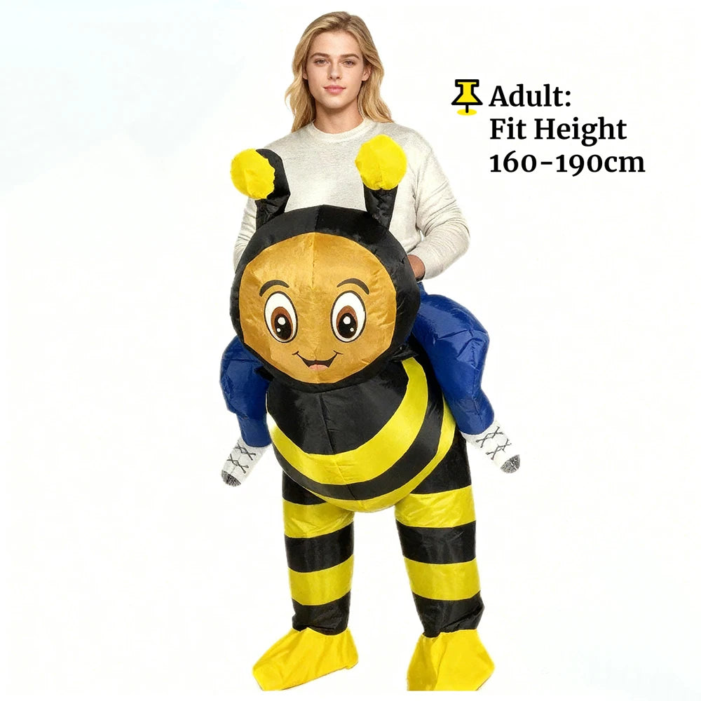 Costume gonflable abeille taille unique adulte 160-190 cm