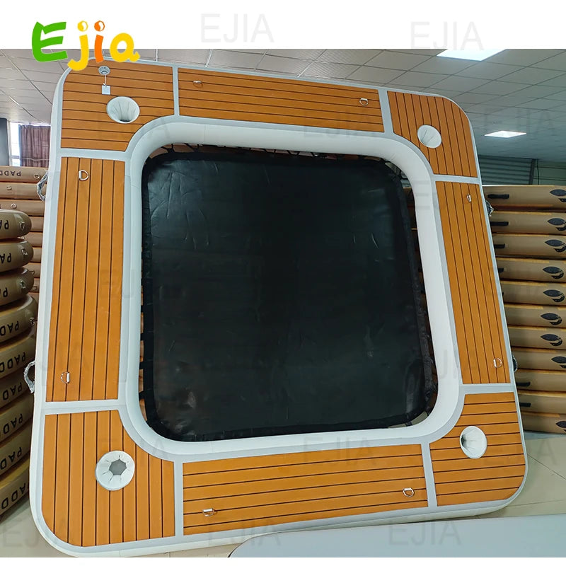 Plateforme Flottante Gonflable Hamac Aquatique - vue d'ensemble
