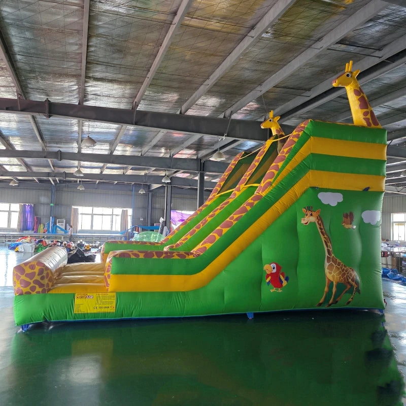 Détail de la structure PVC du château gonflable commercial