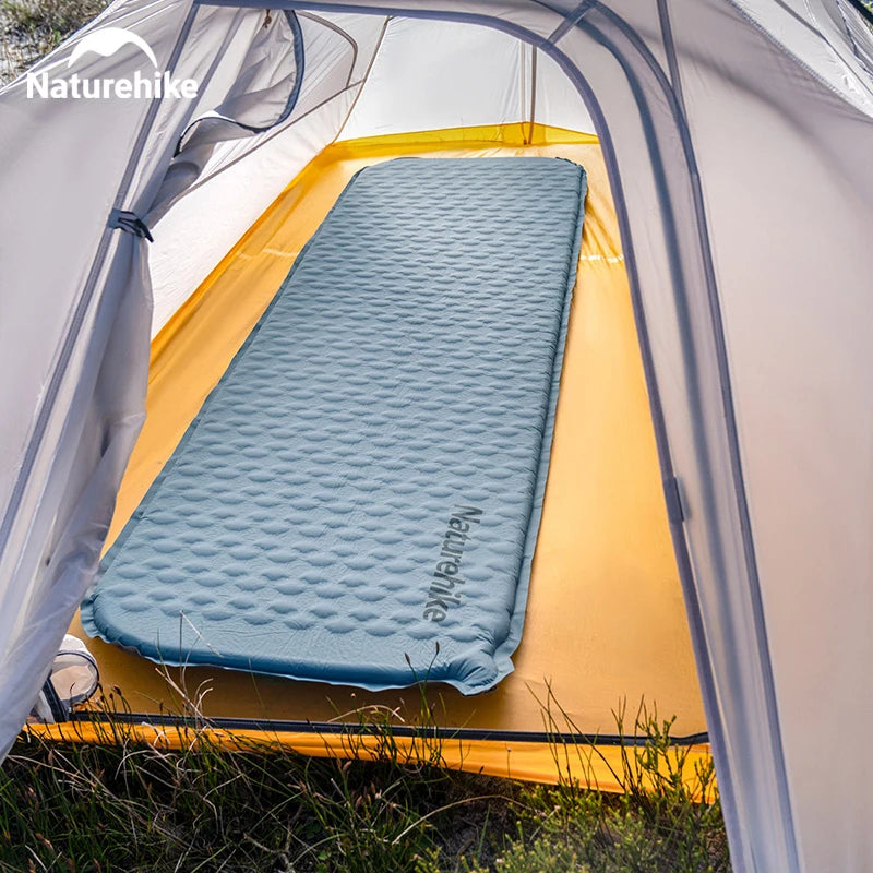 Matelas de camping gonflable en mousse ultraléger
