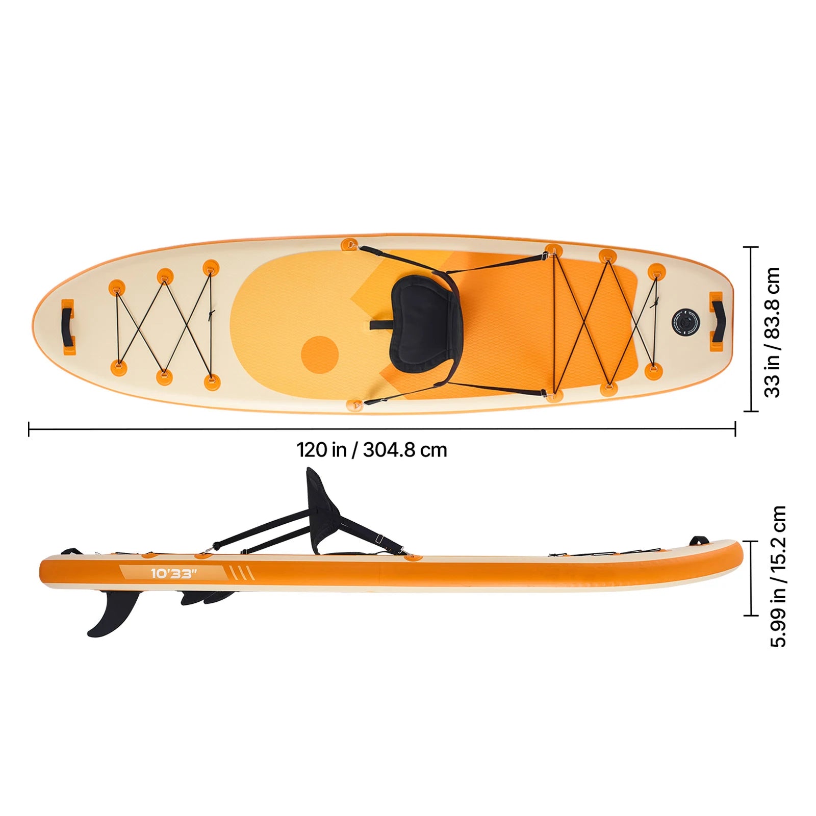 Accessoire gonflable paddle SUP haute qualité rigide