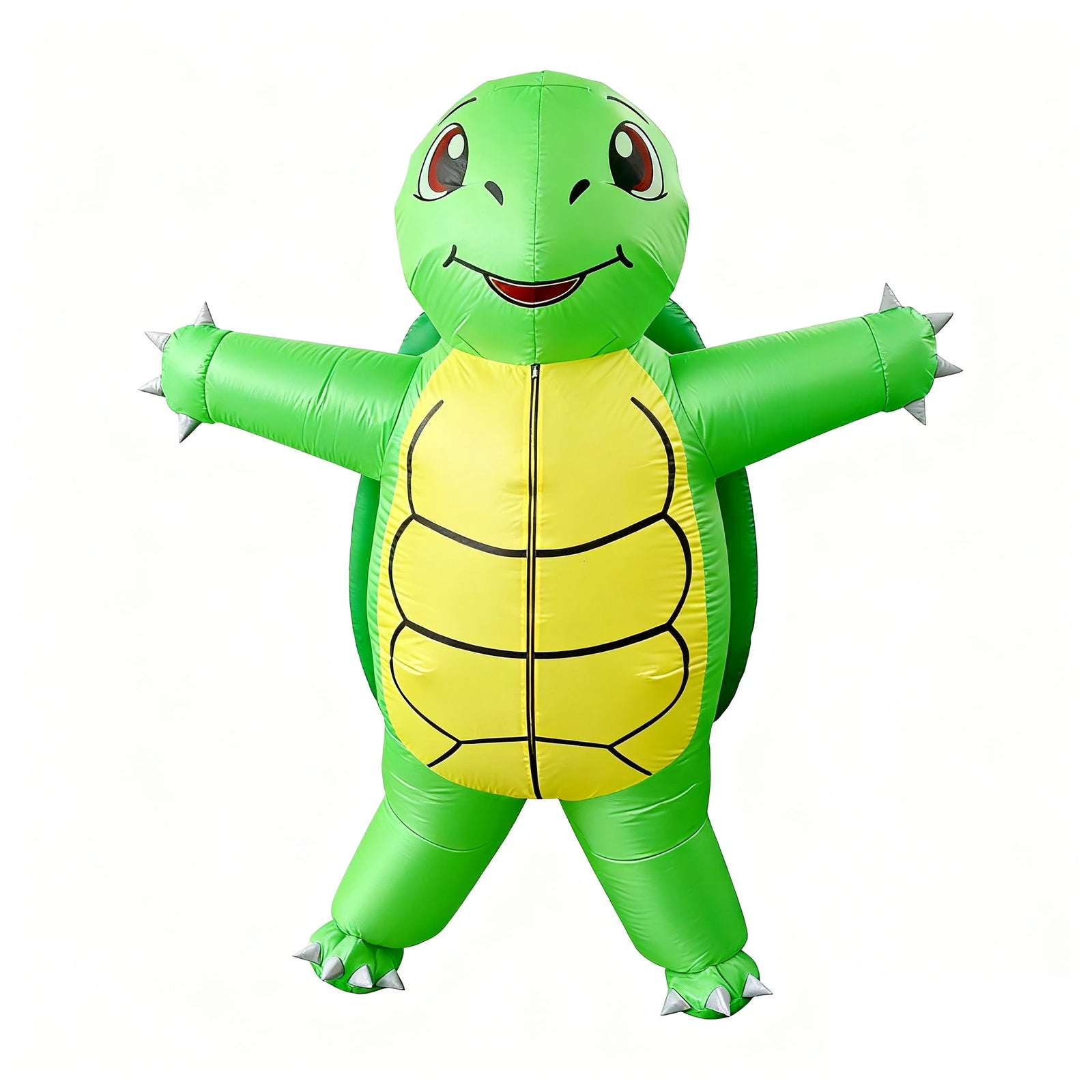 Costume gonflable tortue de mer adulte - vue de face