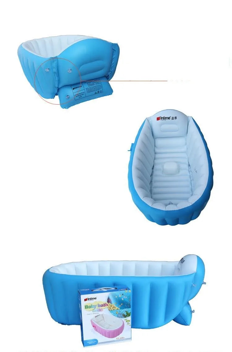 Baignoire gonflable enfant vue en situation
