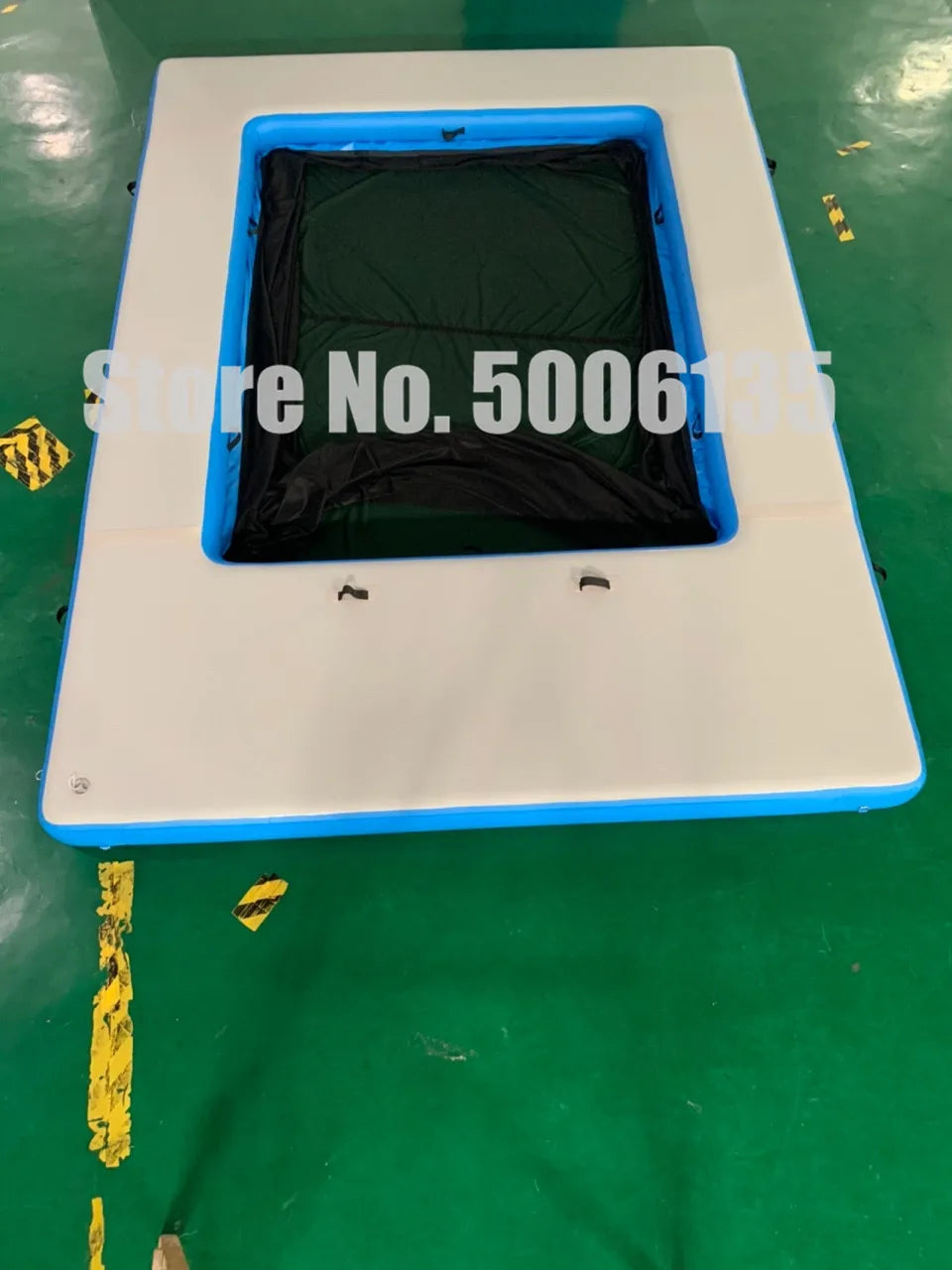 Structure en PVC de la plateforme flottante gonflable
