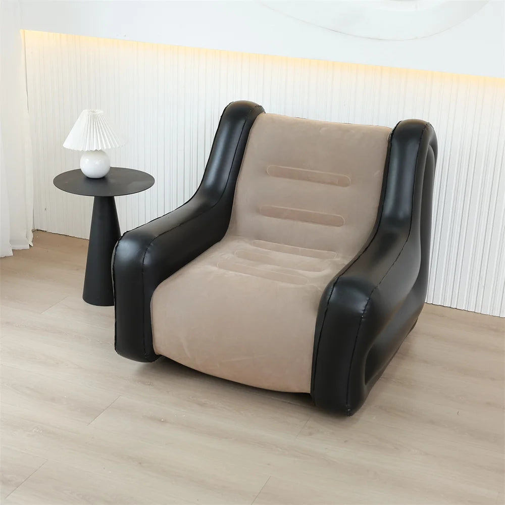 Canapé gonflable pliant avec pompe incluse