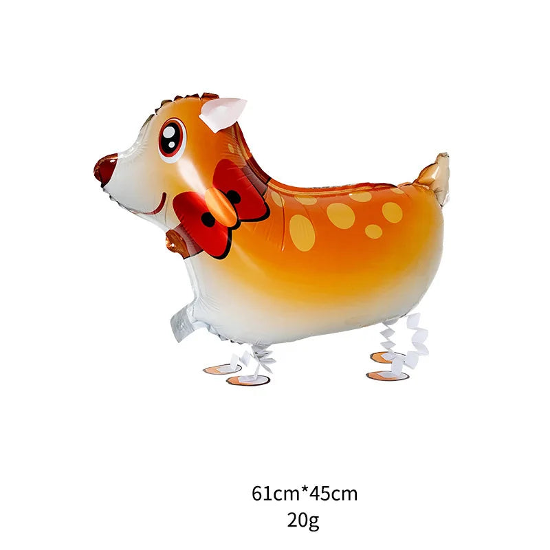 Ballon gonflable personnage dessin animé marchant anniversaire