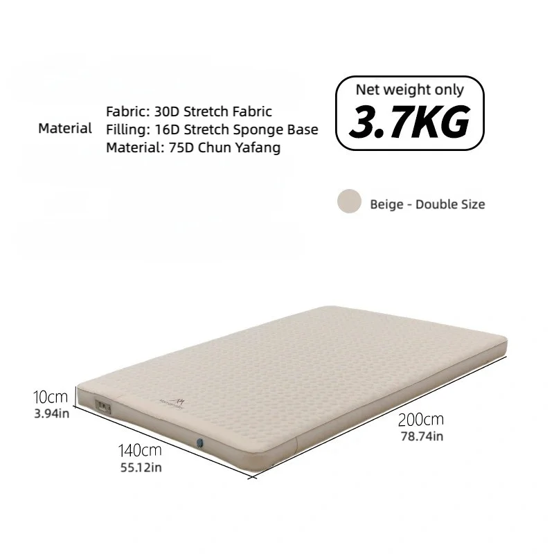 Rangement compact du tapis gonflable automatique
