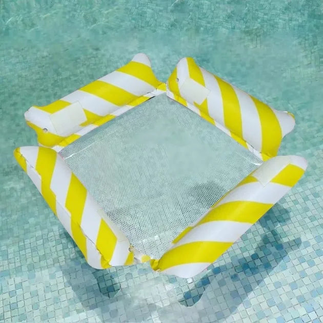 Bouée Gonflable Hamac Chaise Convertible vue de face