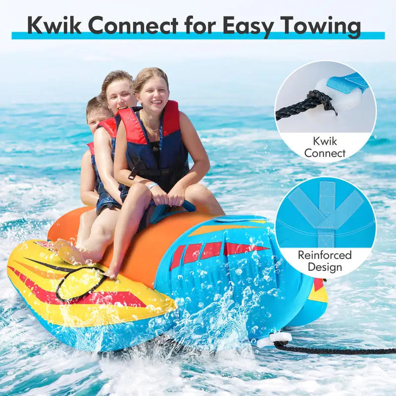 Détail du raccord Kwik Connect de la bouée tractée