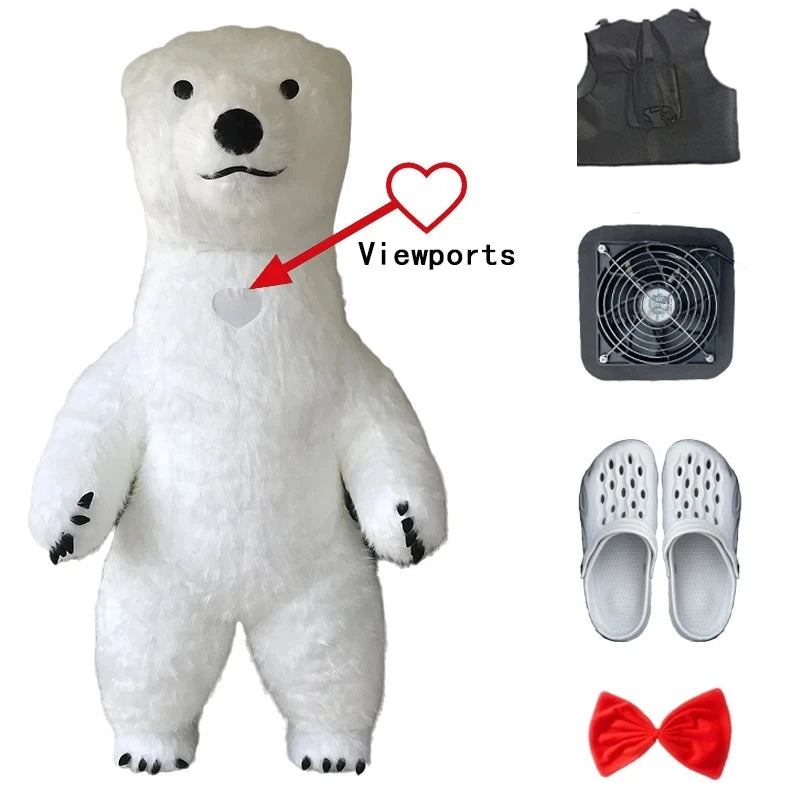 Costume gonflable mascotte gorille noir