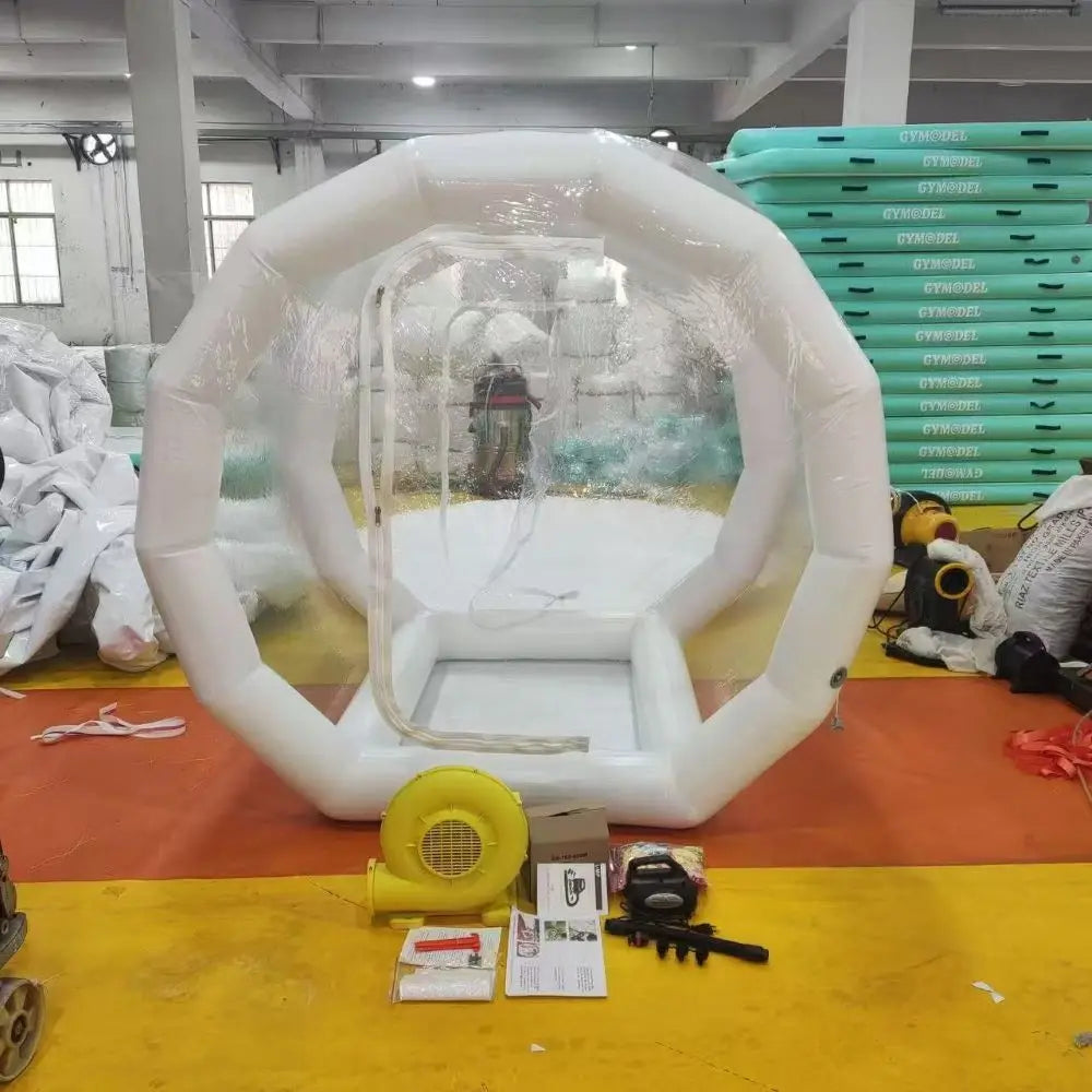 Bulle gonflable igloo 4m pour exposition et présentation commerciale