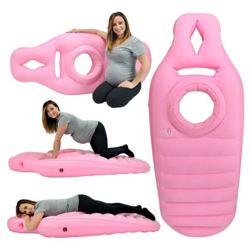 Matelas gonflable maternité certifié EN-71 vue d'ensemble