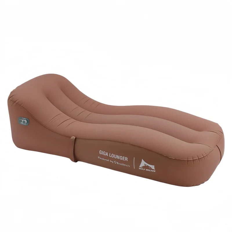 Canapé gonflable TPU coloris Bleu marine