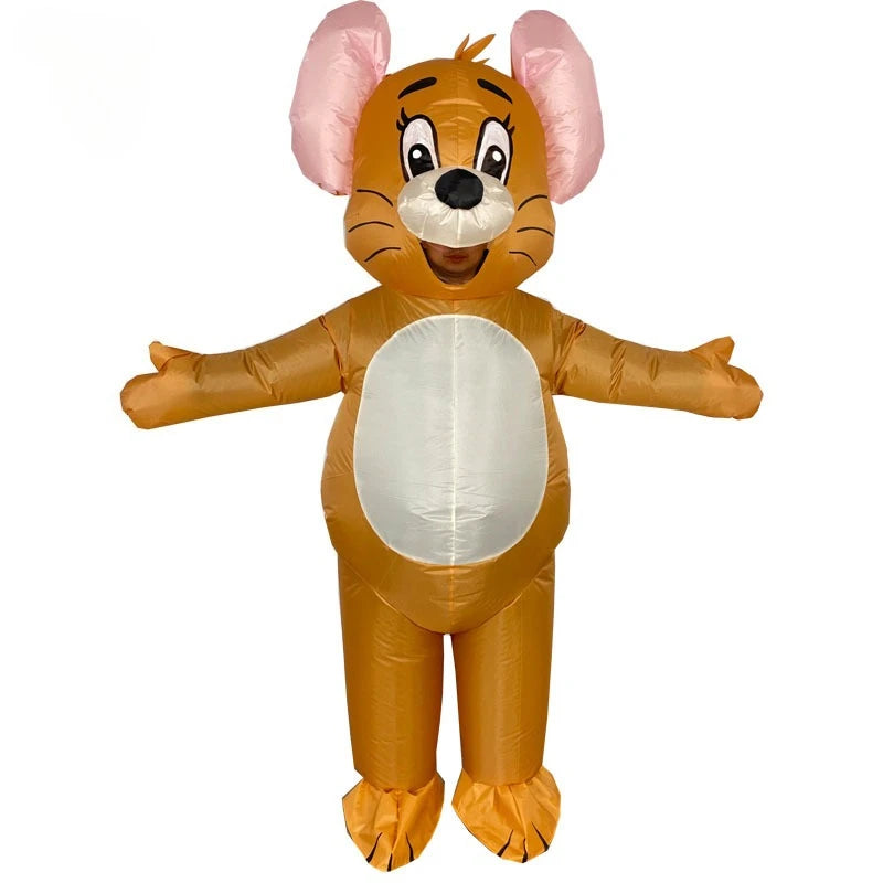 Combinaison gonflable chat adulte taille unique