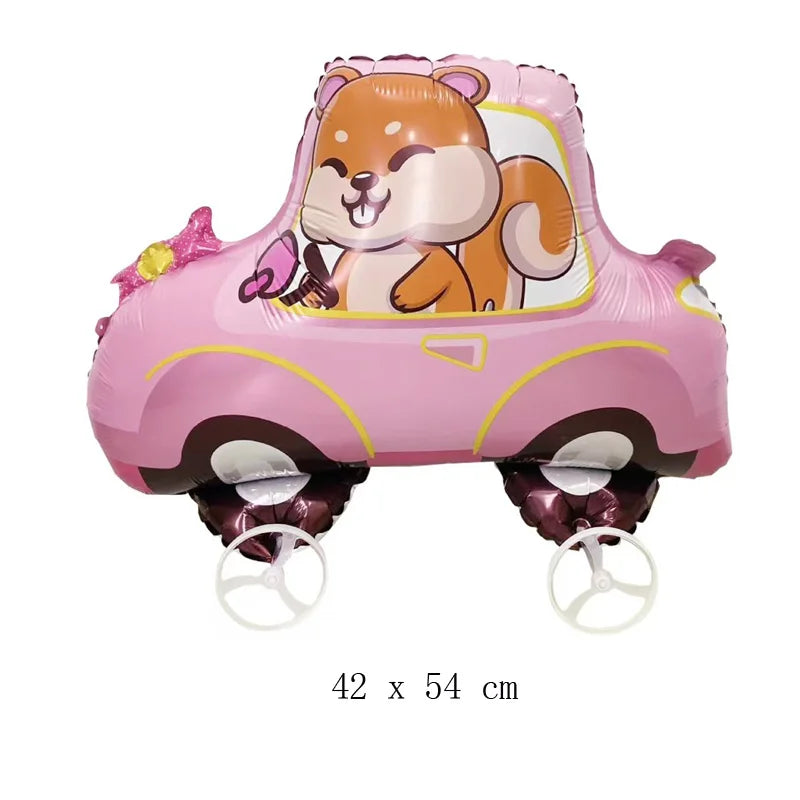 Ballon Gonflable Animal Marchant Roulettes