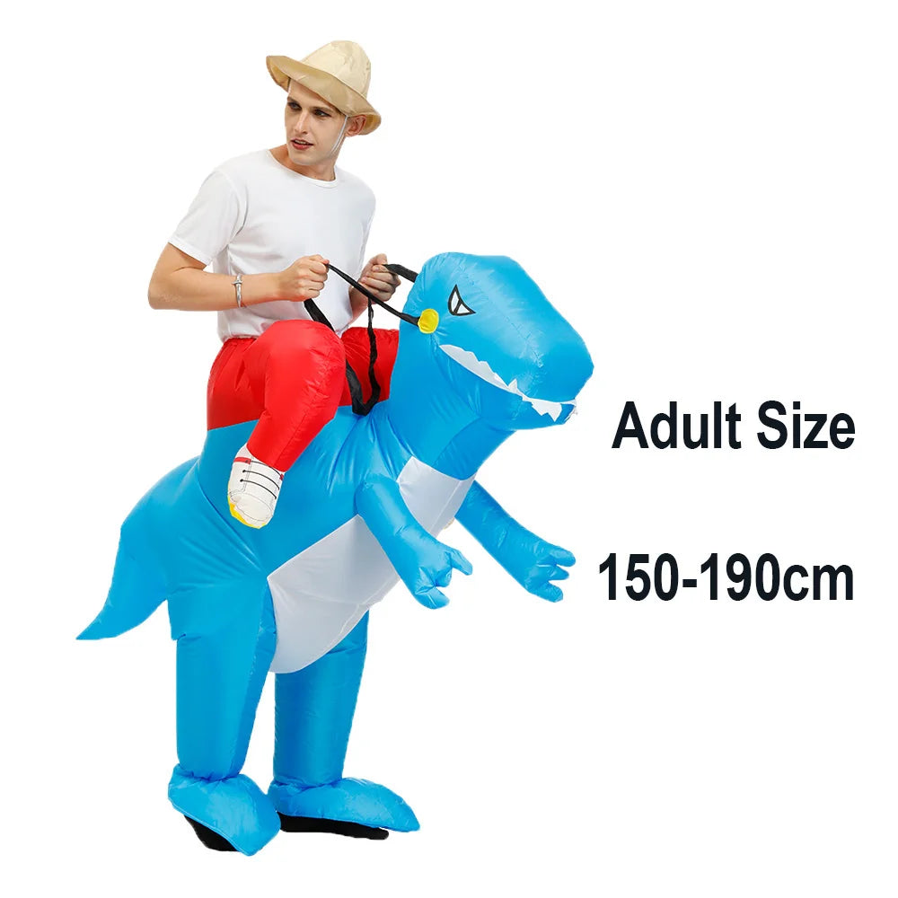 Costume gonflable Dinosaure jeu de rôle