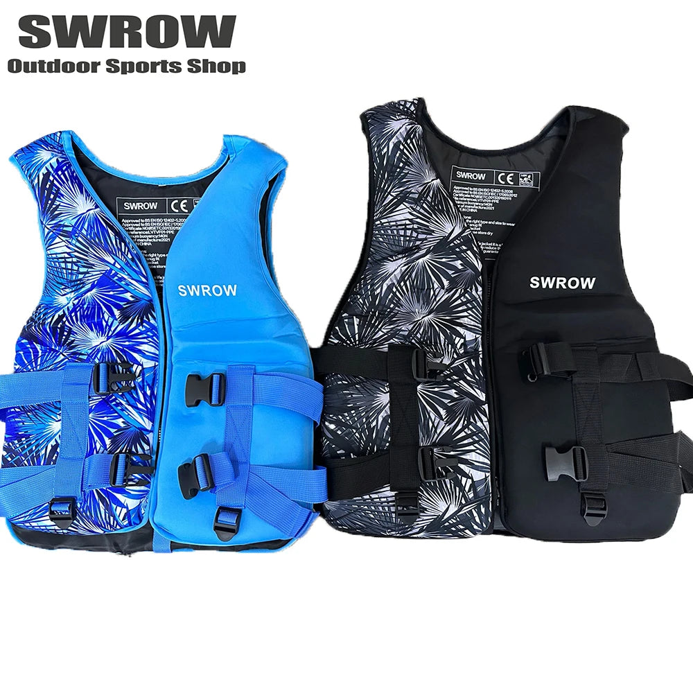 Gilet néoprène accessoire gonflable vue d'ensemble