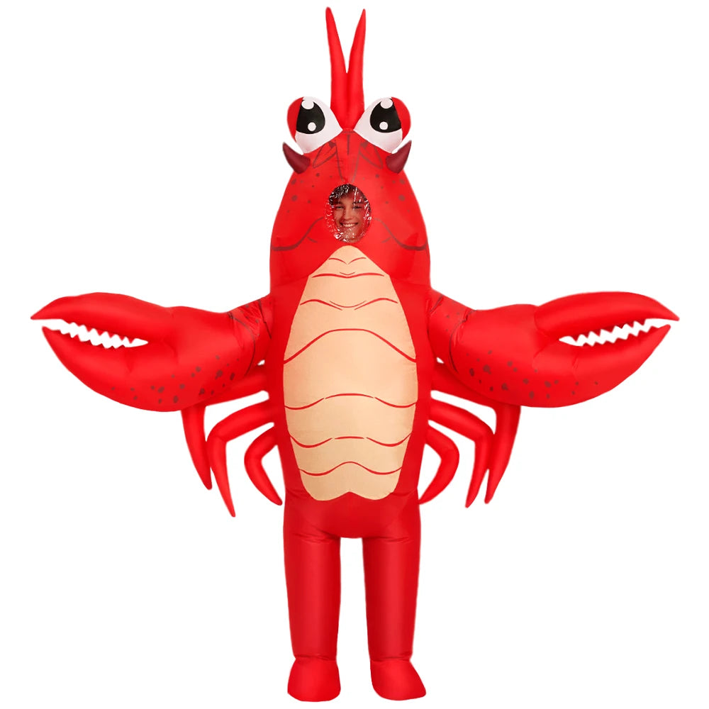 Costume gonflable animal alien ventilateur inclus