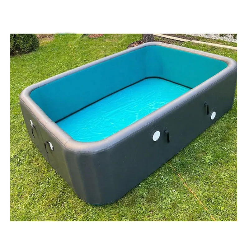 Baignoire gonflable bain de glace commercial blanche