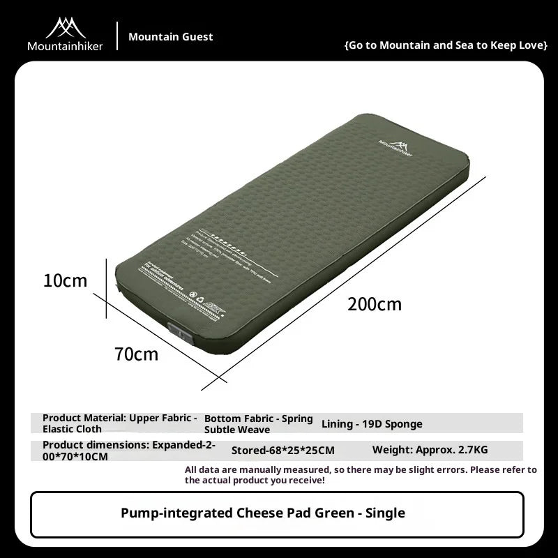 Batterie 1500 mAh intégrée au matelas gonflable