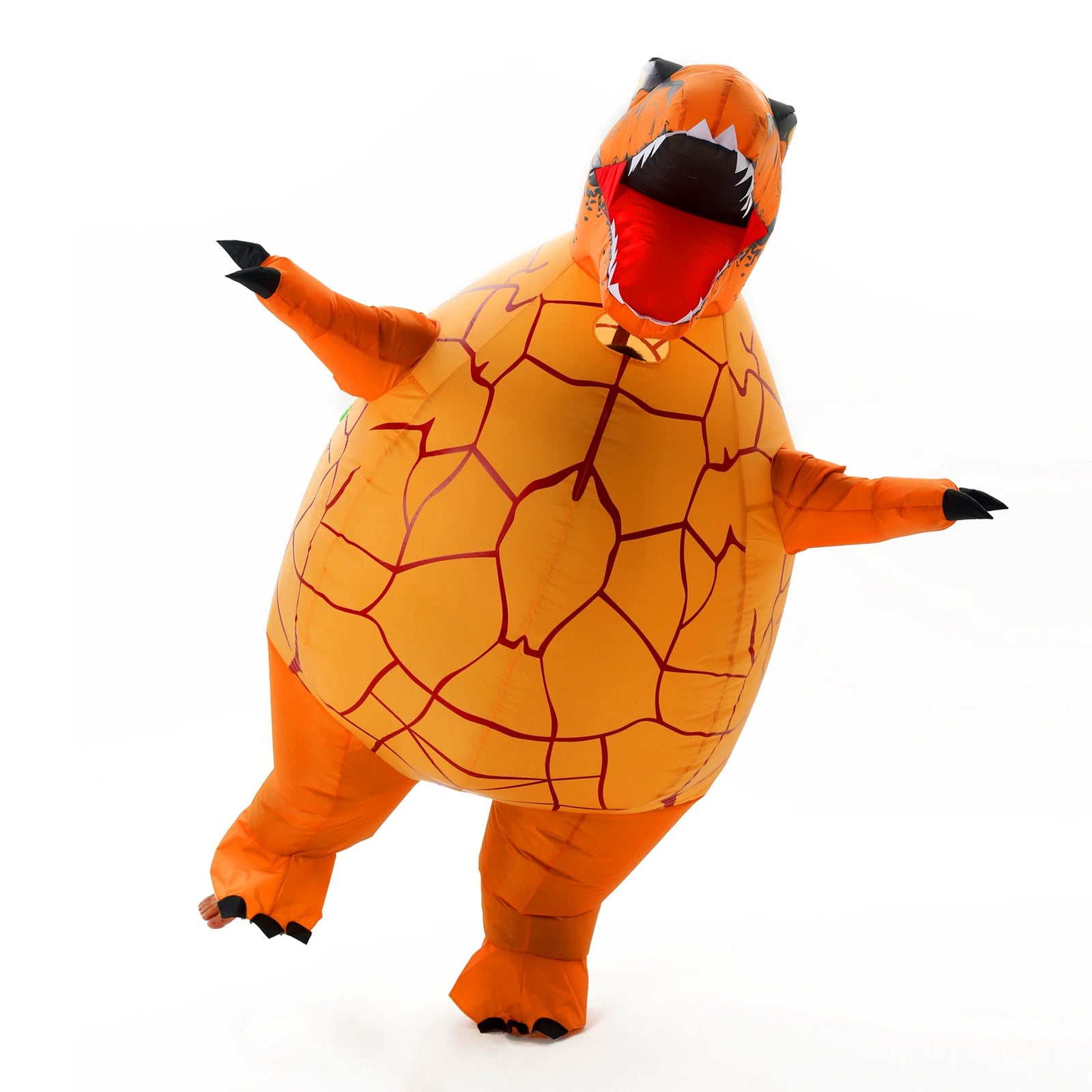 Costume gonflable œuf dinosaure adulte Halloween fête