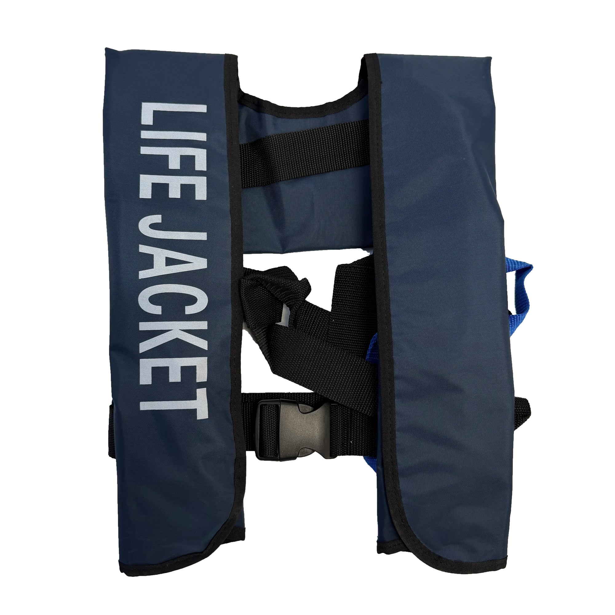 Gilet de sauvetage gonflable vert fluo