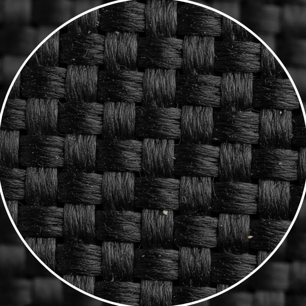 Détail du tissu 600D de l'écran gonflable