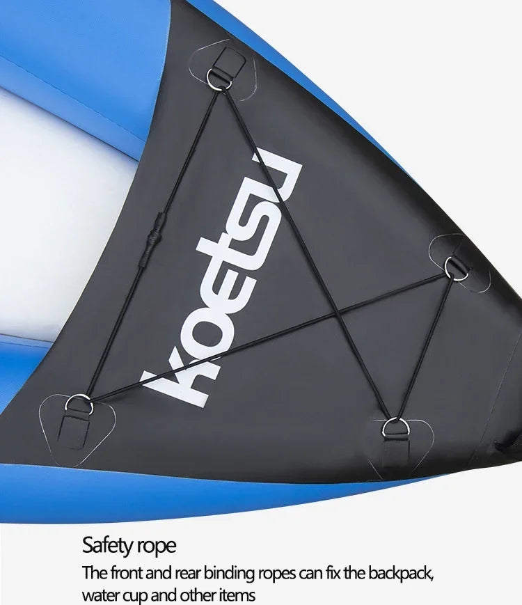 Bateau gonflable canoë sport utilisé pour la pêche