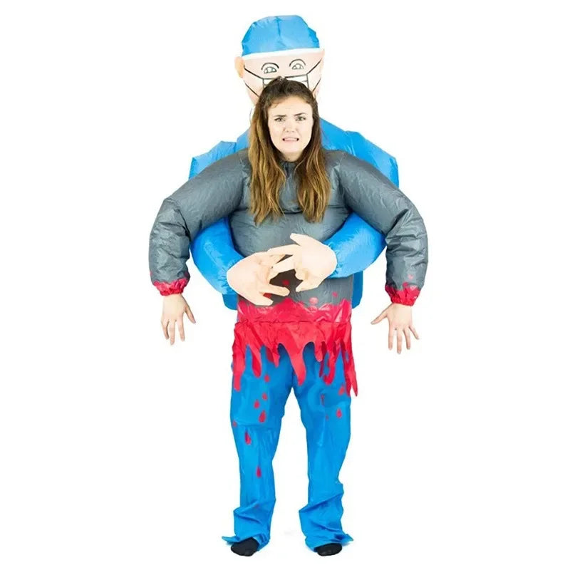 Combinaison gonflable zombie horreur adulte 150-190 cm