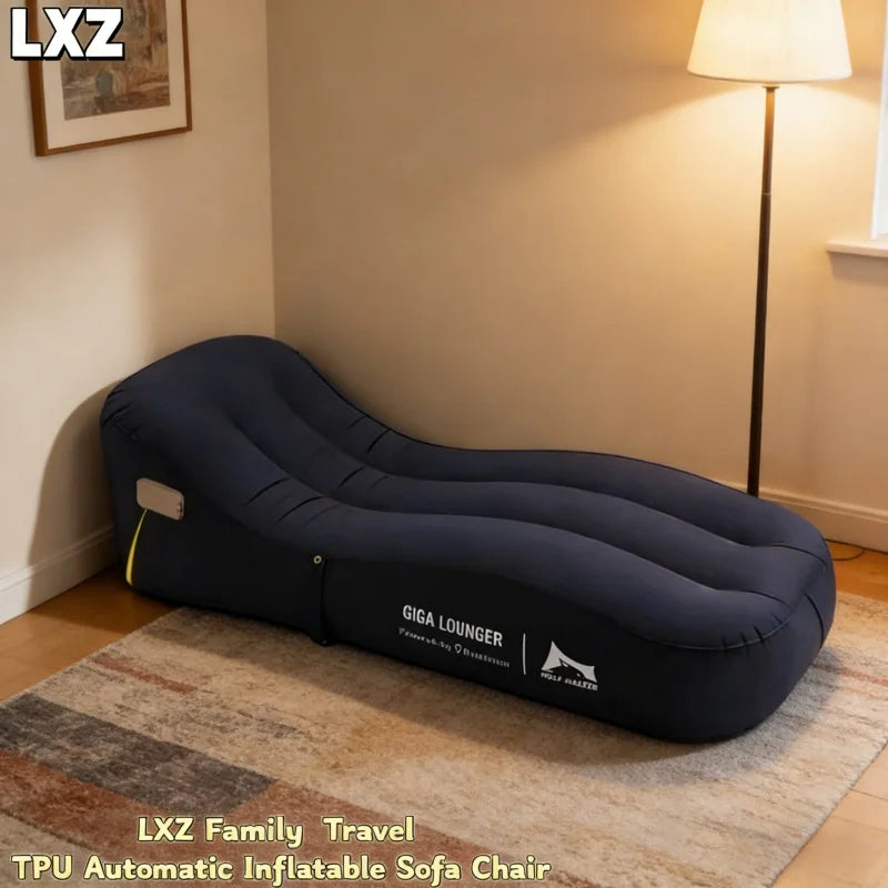 Canapé gonflable TPU vue d'ensemble